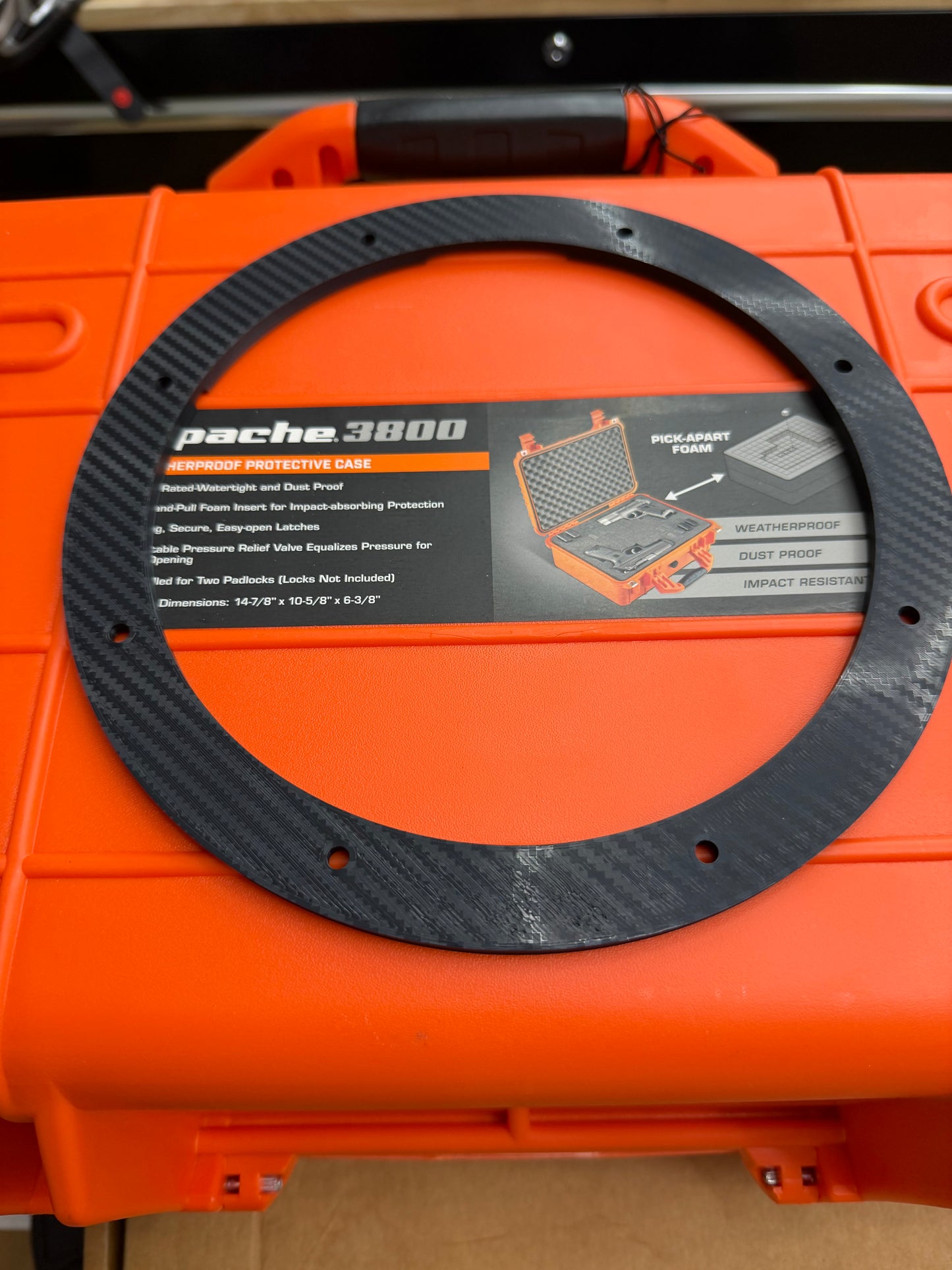 Kicker 8 inch Passive Radiator Apache 3800 Spacer