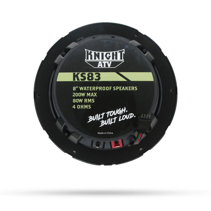 KS83 8" Waterproof Speakers