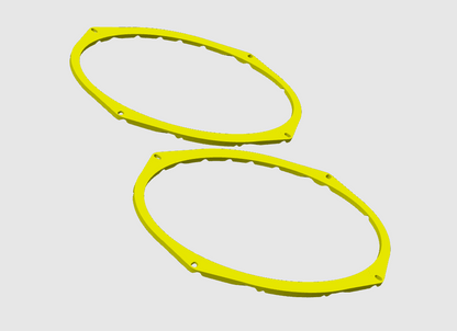 Dual Kicker 6x9 Apache 3800 Spacers (ES,DS,CS)