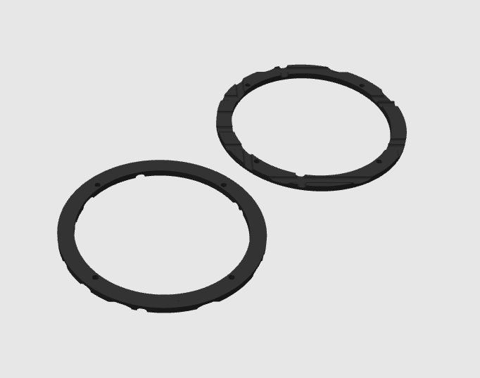 Dual Ct Sounds MESO 6.5 Spacers Apache 3800 Case