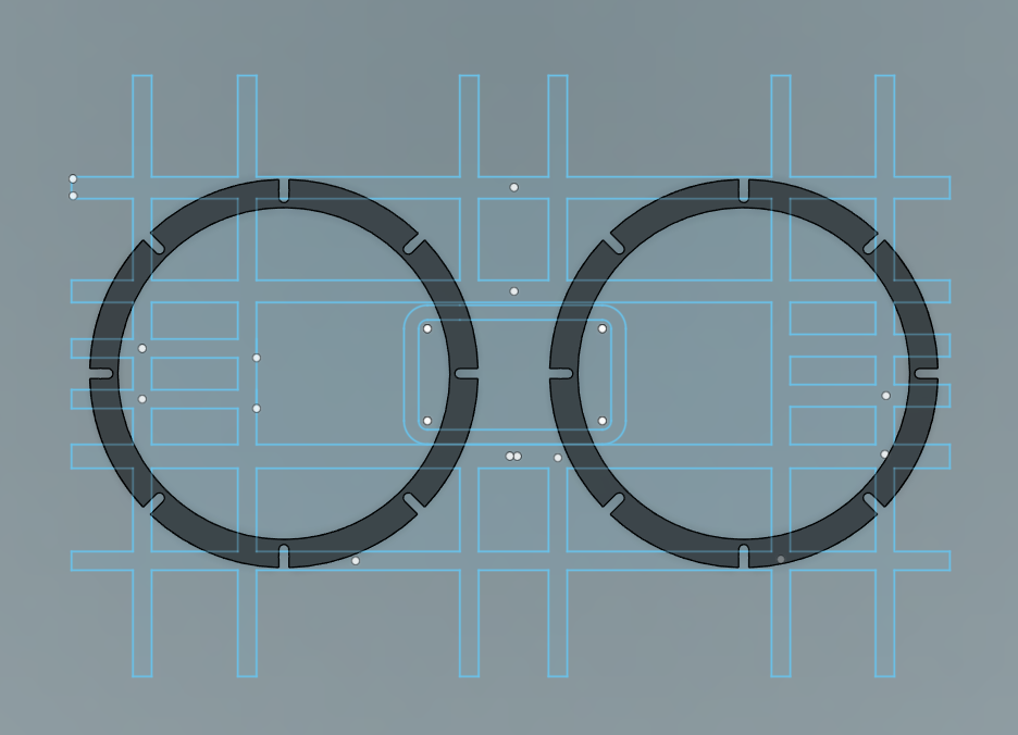 Double DS18 6.5" Spacers - Apache 3800