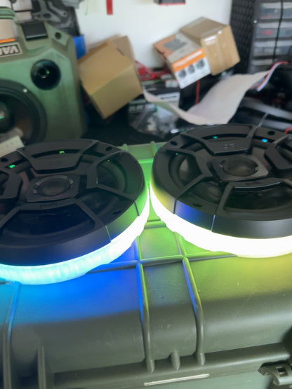 Dual Polk 6.5 LED Spacers- Apache 3800