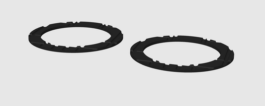 Dual Pyle 6.5 Spacers for 3800 Case